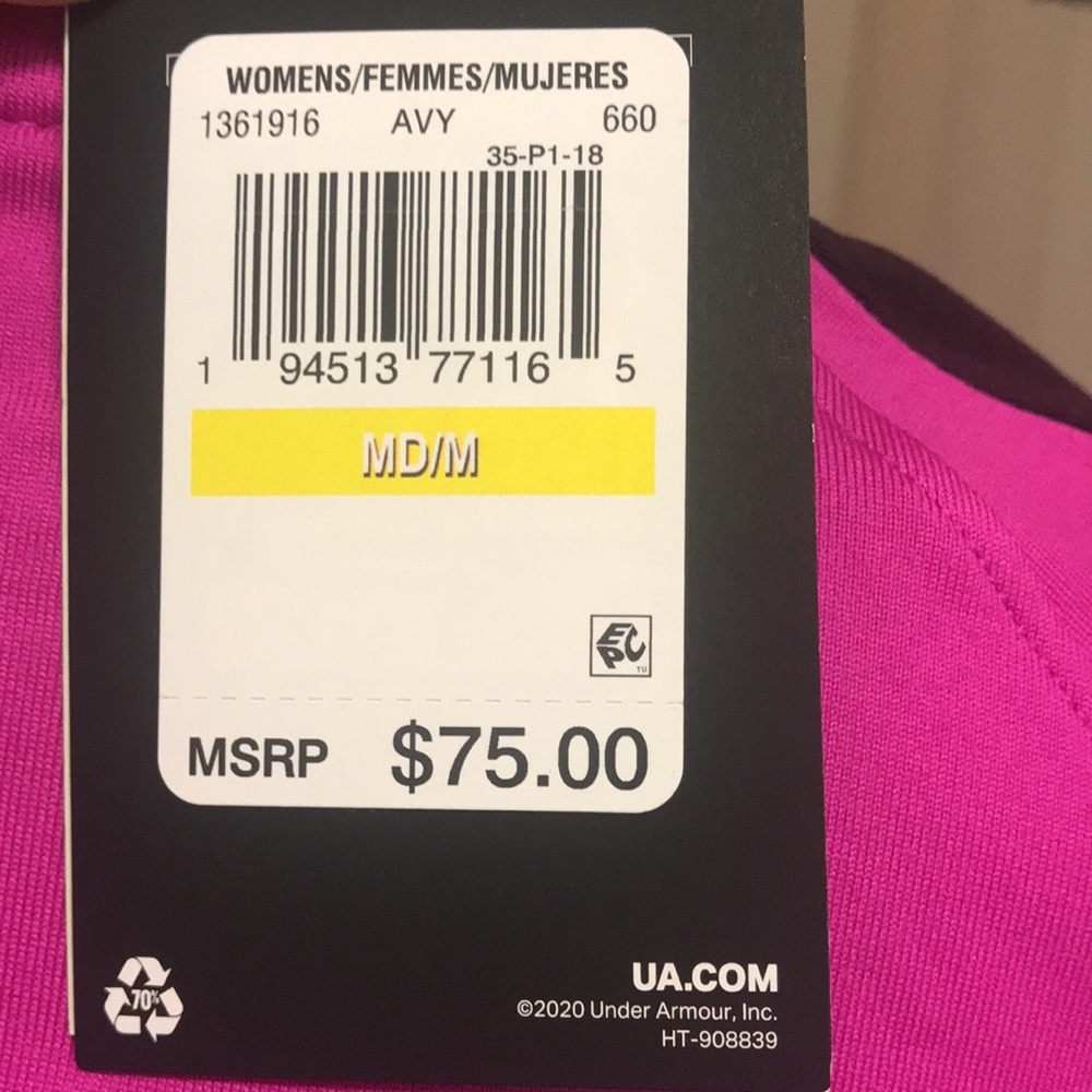Under Armour Golf/Athletic/Athleisure 1/4 Zip NWT! - Picture 9 of 10
